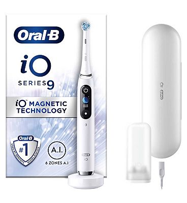 Oral-B iO9 Electric Toothbrush White Alabaster
