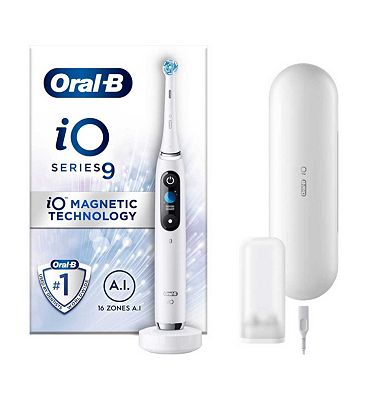 Oral-B iO9 Electric Toothbrush White Alabaster