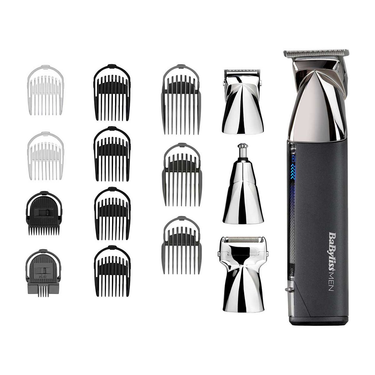 Babyliss Super-X Metal Series 15-In-1 Cordless Multi Trimmer - Chrome