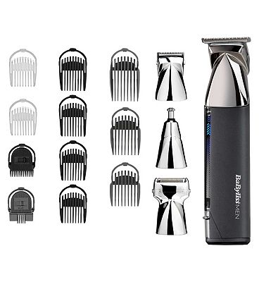 BaBylissMEN Super-X Metal Series 15 IN 1 Multi Trimmer