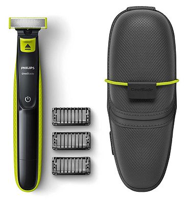 Philips OneBlade Gift Set for Face Trimming, Edging & Shaving QP2520/65