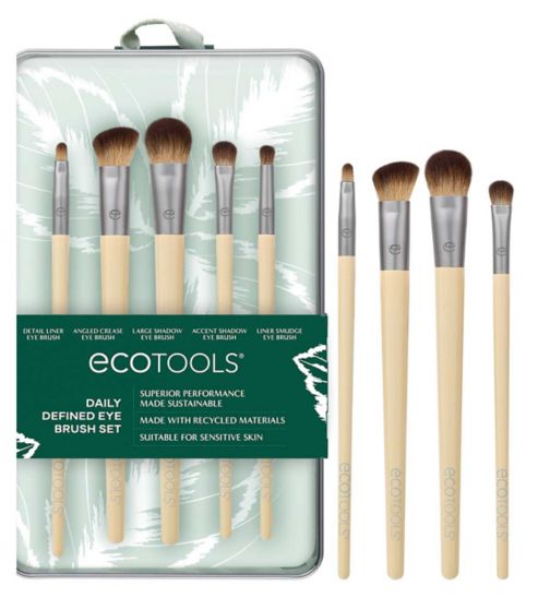 EcoTools Daily Defined Eye Brush Kit, 5 Piece Set