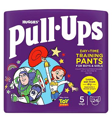 Huggies Pull-Ups Explorers, Boy, Size 1.5-3 Years, Nappy Size 4-5+, 24 BIG KID Pants