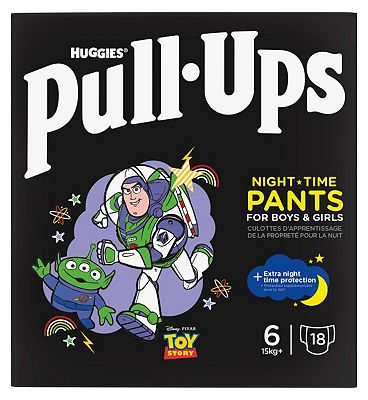 Huggies Pull-Ups Trainers Night Girl Size 2-4 Years Nappy Size 5-6