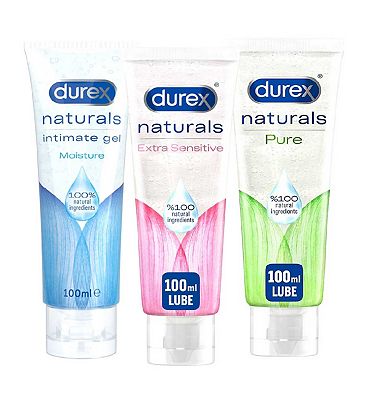 Durex Naturals Lube Bundle (3 x 100ml)