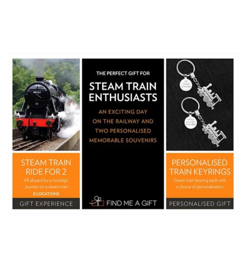 Find Me a Gift - The Perfect Gift for Steam Train Enthusiasts