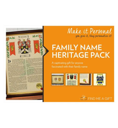 Find Me a Gift - Family Heritage Pack Gift Voucher