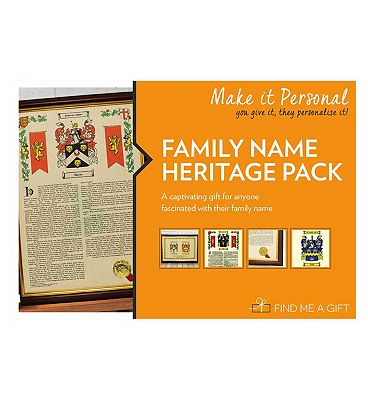 Find Me a Gift Family Heritage Pack Gift Voucher