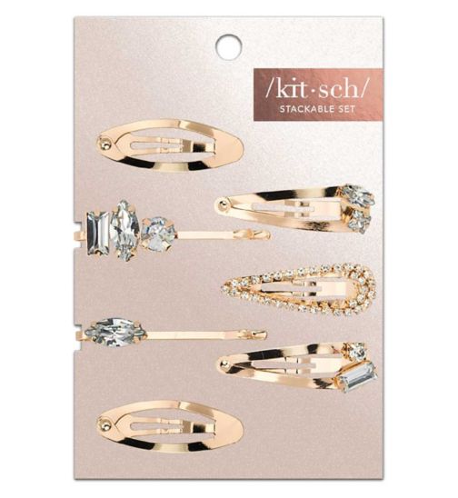 Kitsch Micro Snap Clip 7s - Gold