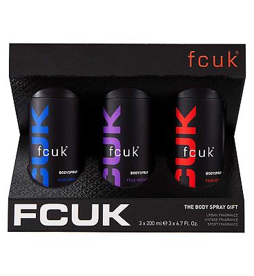 FCUK Bodyspray Trio Gift Set