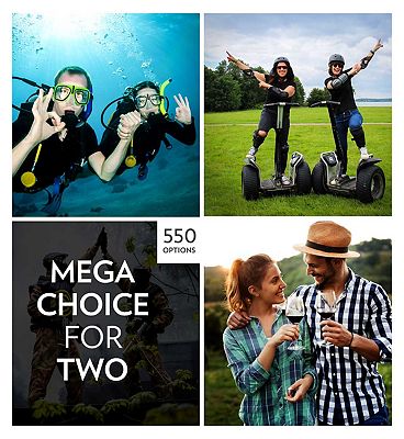 Activity Superstore Mega Choice Gift Experience Voucher for Two