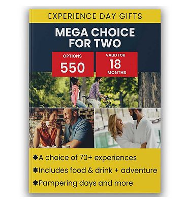 Activity Superstore Mega Choice Gift Experience Voucher for Two