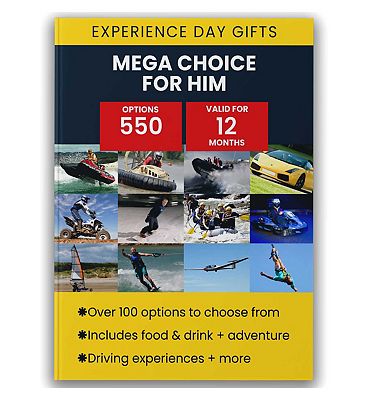 Activity Superstore Mega Choice Gift Experience Voucher for Him
