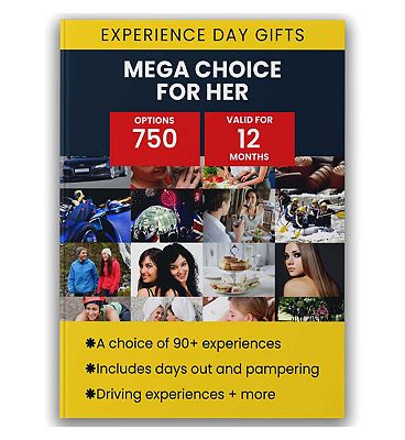 Activity Superstore Mega Choice Gift Experience Voucher for Her