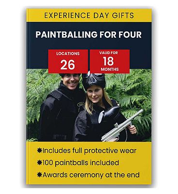 Activity Superstore Paintballing Experience for Four