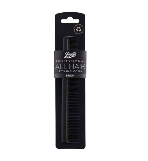 Boots Professional All Hair Styling Comb - Prep