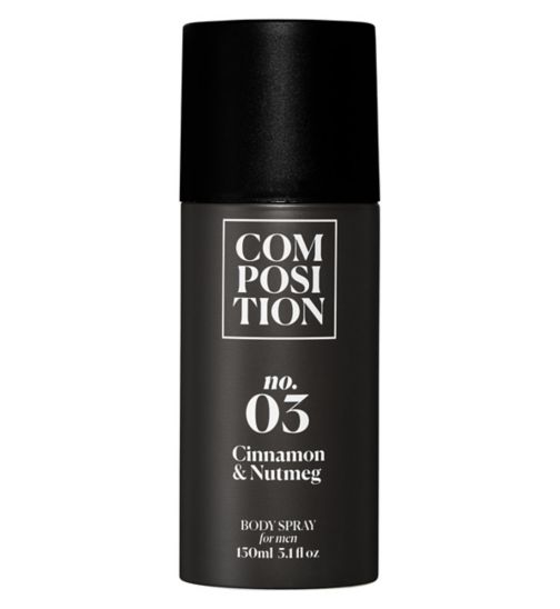 Composition No3 Cinnamon and Nutmeg body spray 150ml