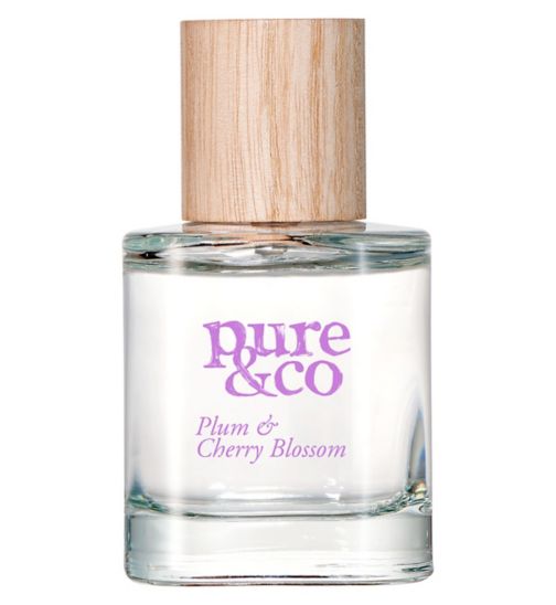 Pure & Co Plum and Cherry Blossom eau de toilette 50ml