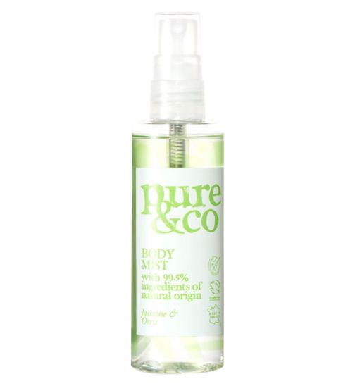 Pure & Co Jasmine and Orris body spray 100ml