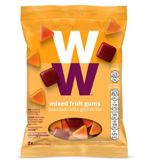 WW Mixed Fruit Gums - 80g