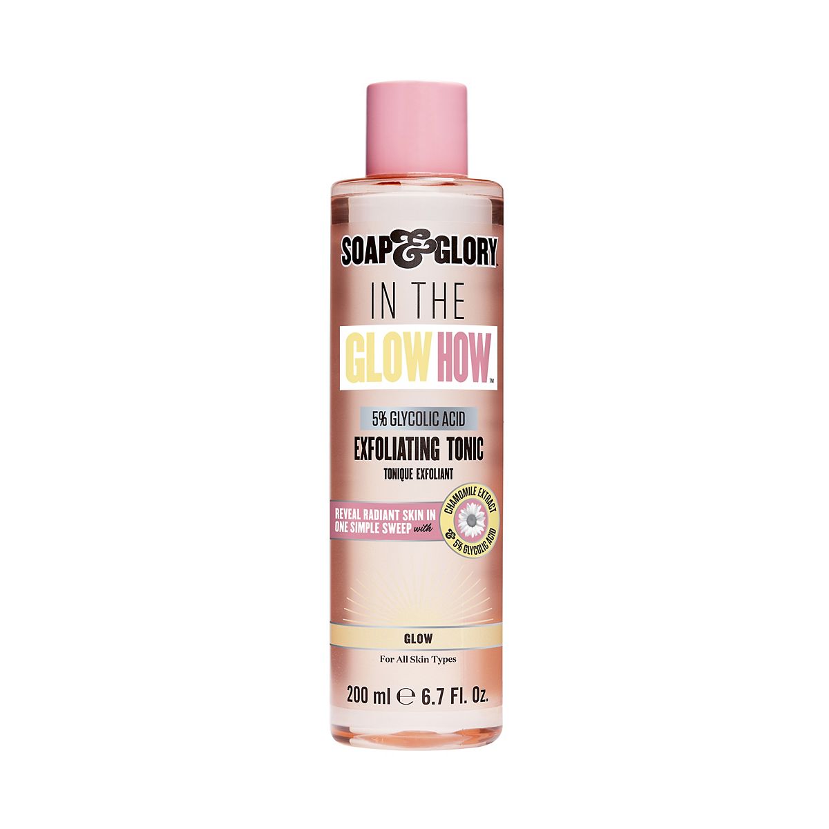 Soap & Glory 'in The Glow How' 5% Glycolic Acid Exfoliating Tonic
