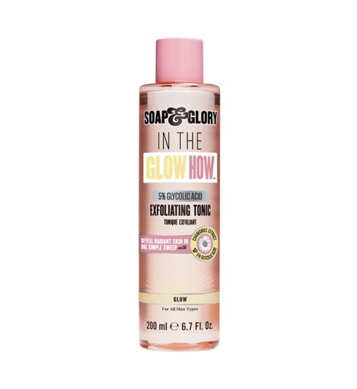 Soap and Glory 'In The Glow How' 5% Glycolic Acid Exfoliating Tonic