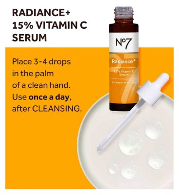 No7 Radiance+ 15% Vitamin C Serum (6)