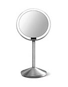Simplehuman Sensor Mirror Mini, 10x Magnification, Brushed Stainless Steel