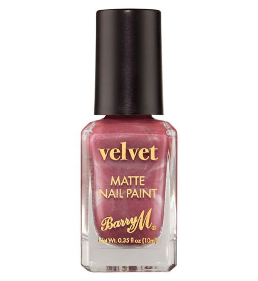 Barry M Velvet Nail Paints Modern Mauve - 10ml
