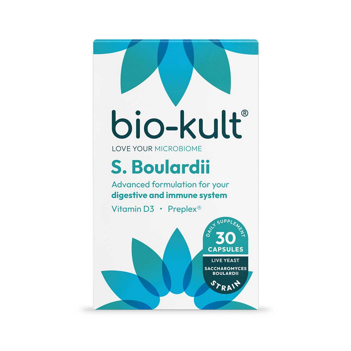 Bio Kult Bio-Kult Saccharomyces Boulardii Gut Supplement - 30 Capsules