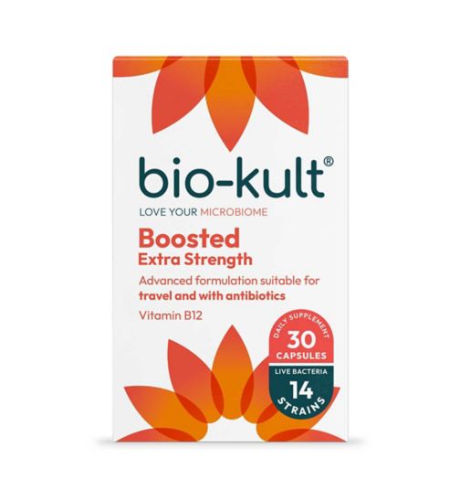 Biokult Boosted Extra Strength Multi-Action Capsule 30s
