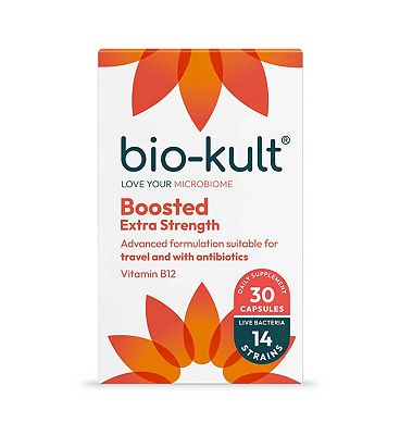 Bio-Kult Boosted Extra Strength Gut Supplement - 30 Capsules