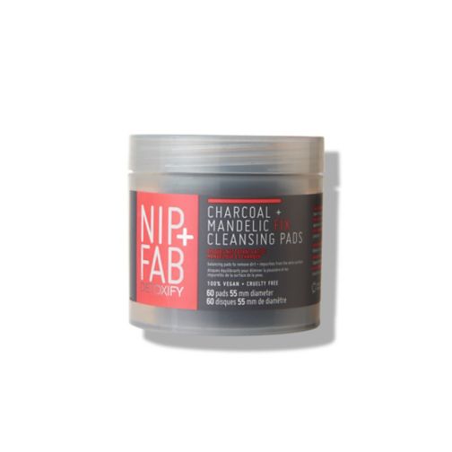 NIP+FAB Charcoal + Mandelic acid fix daily pads   