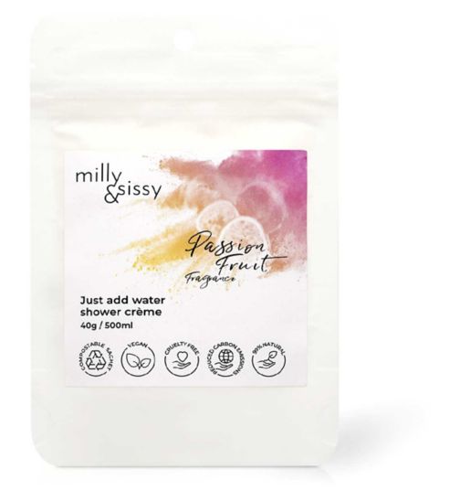 Milly&sissy zero waste Shower Creme passion fruit 40g