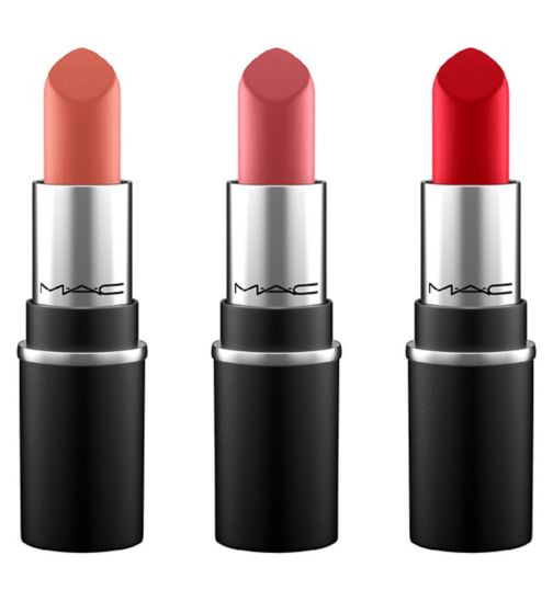 MAC Mini Lipstick Trio;MAC Mini Matte Lipstick;MAC Mini Matte Lipstick;MAC Mini Matte Lipstick;MAC Mini Retro Matte Lipstick;MAC Mini Retro Matte Lipstick