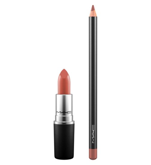 MAC Lip Duo Mocha + Spice;MAC Lip Pencil;MAC Lip Pencil Spice;MAC Satin Lipstick;MAC Satin Lipstick Mocha