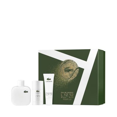 lacoste blanc pure gift set