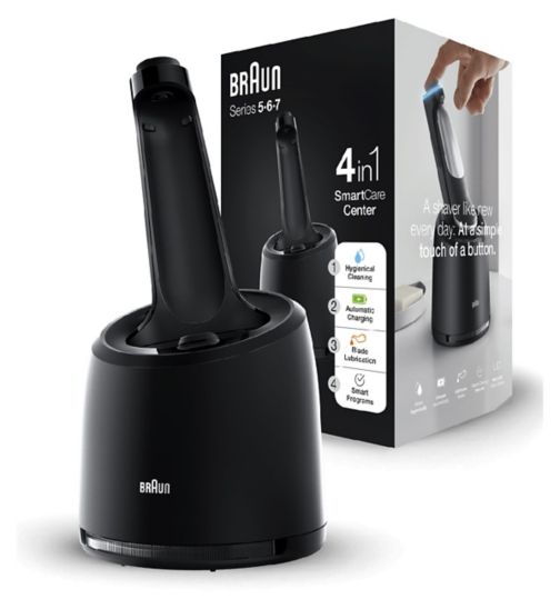 Braun 4 in 1 SmartCare Cleaning Center for Series 5, 6 and 7 Electric Shaver (New Generation)
