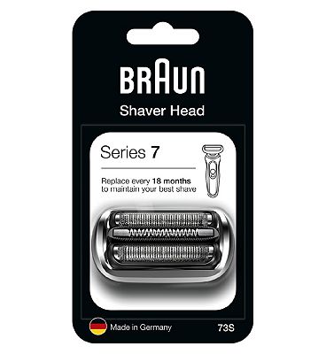 Braun Series 7 Electric Shaver Head Replacement - Silver 73S