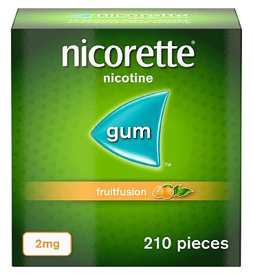 Nicorette Fruitfusion 2mg Gum - 210 Pieces
