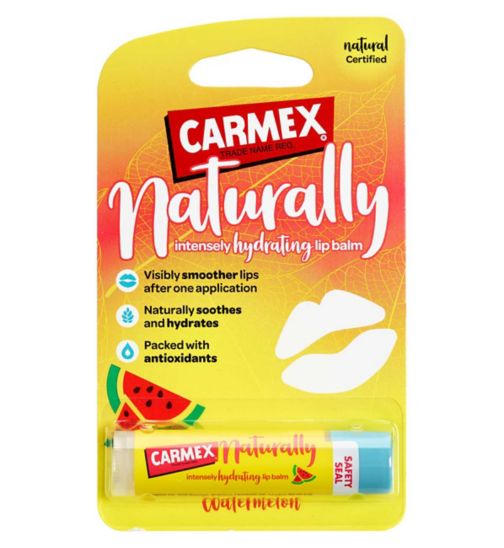 Carmex Naturally Lip Balm Stick Watermelon 4.25g