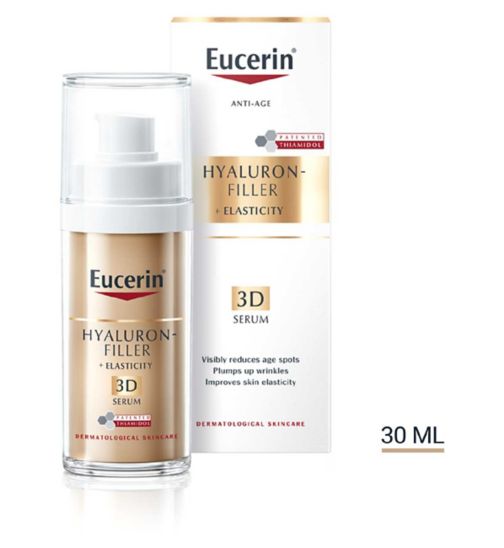 Eucerin Hyaluron Filler + Elasticity Anti-Ageing 3D Face Serum with Hyaluronic Acid 30ml