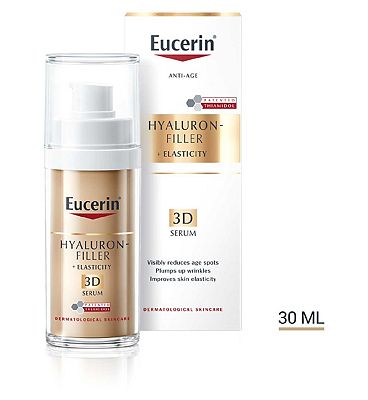 Eucerin Hyaluron Filler + Elasticity Anti-Ageing 3D Face Serum with Hyaluronic Acid 30ml