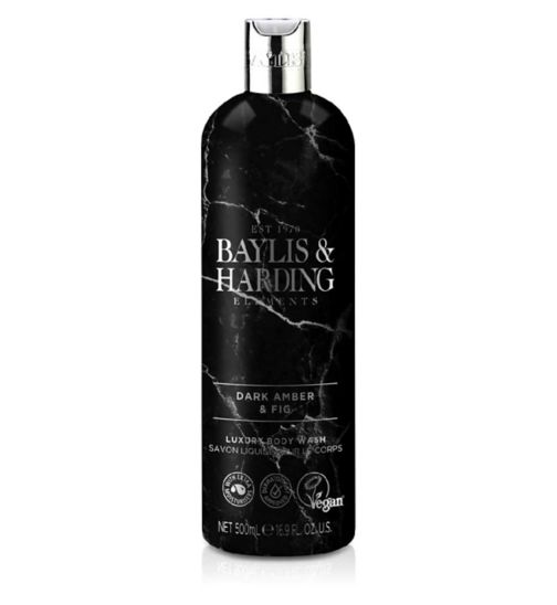 Baylis & Harding Elements Dark Amber & Fig Luxury Bodywash 500ml