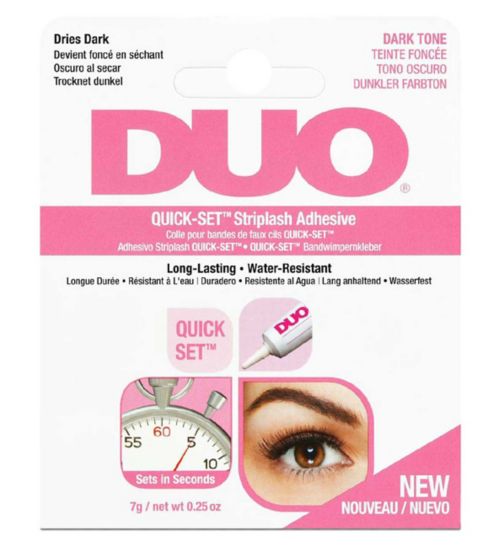 DUO Quick-Set Striplash Adhesive Dark 7g