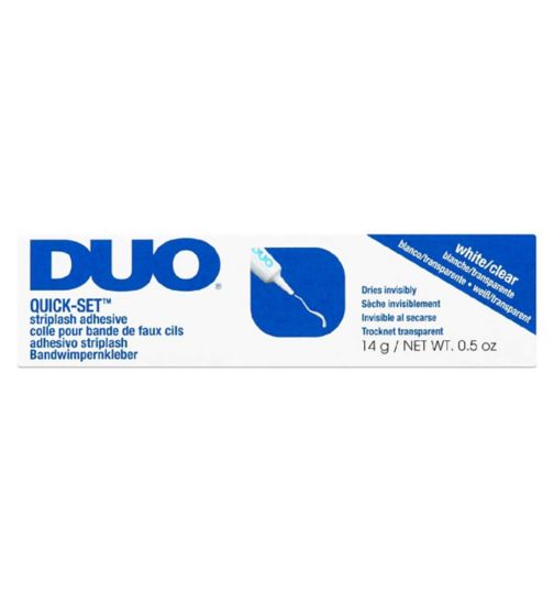 DUO Quick-Set Striplash Adhesive Clear 14g