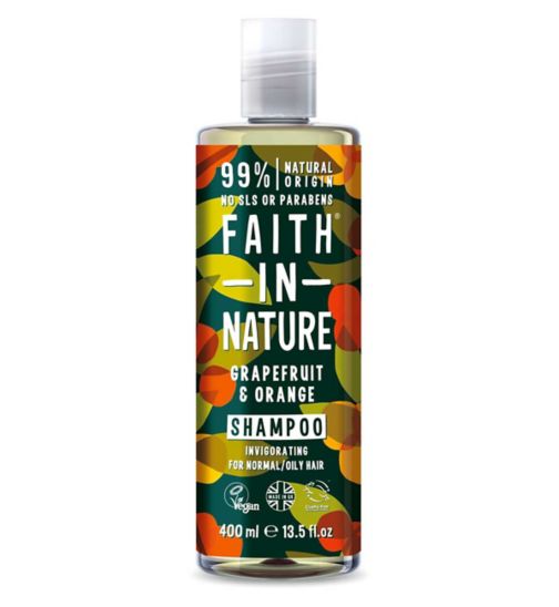 Faith In Nature Shampoo Grapefruit & Orange 400ml