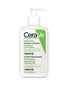 CeraVe Hydrating Cream-to-Foam Cleanser with Amino Acids for Normal to Dry Skin 236ml