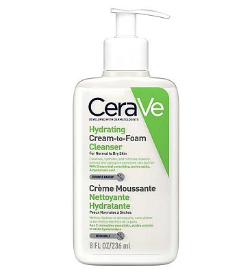 CeraVe Hydrating Cream to Foam Cleanser 236ml