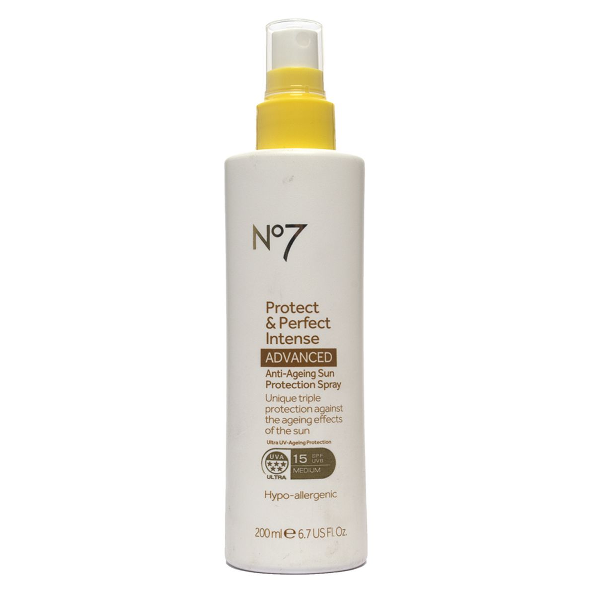 No7 Protect & Perfect Intense Advanced Anti-Ageing Sun Protection Spray Spf 15200 ml, 200ml